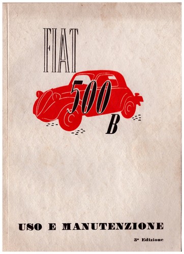 Fiat topolino 500b berlina - fiat,