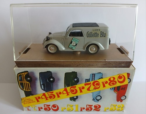 Fiat 500b 1946 gillete blu - fiat, "gillete