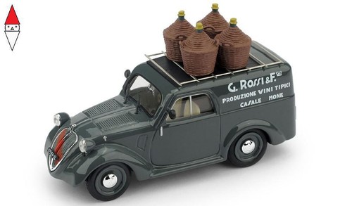 Brumm fiat 500b furgone - 1/43,